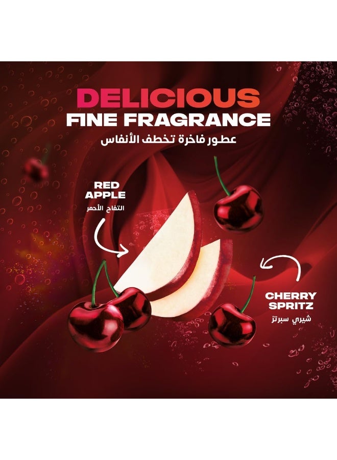 أكس بخاخ مزيل عرق للجسم برائحة الكرز من أكس يدوم 72 ساعة  150 مل - Image 5